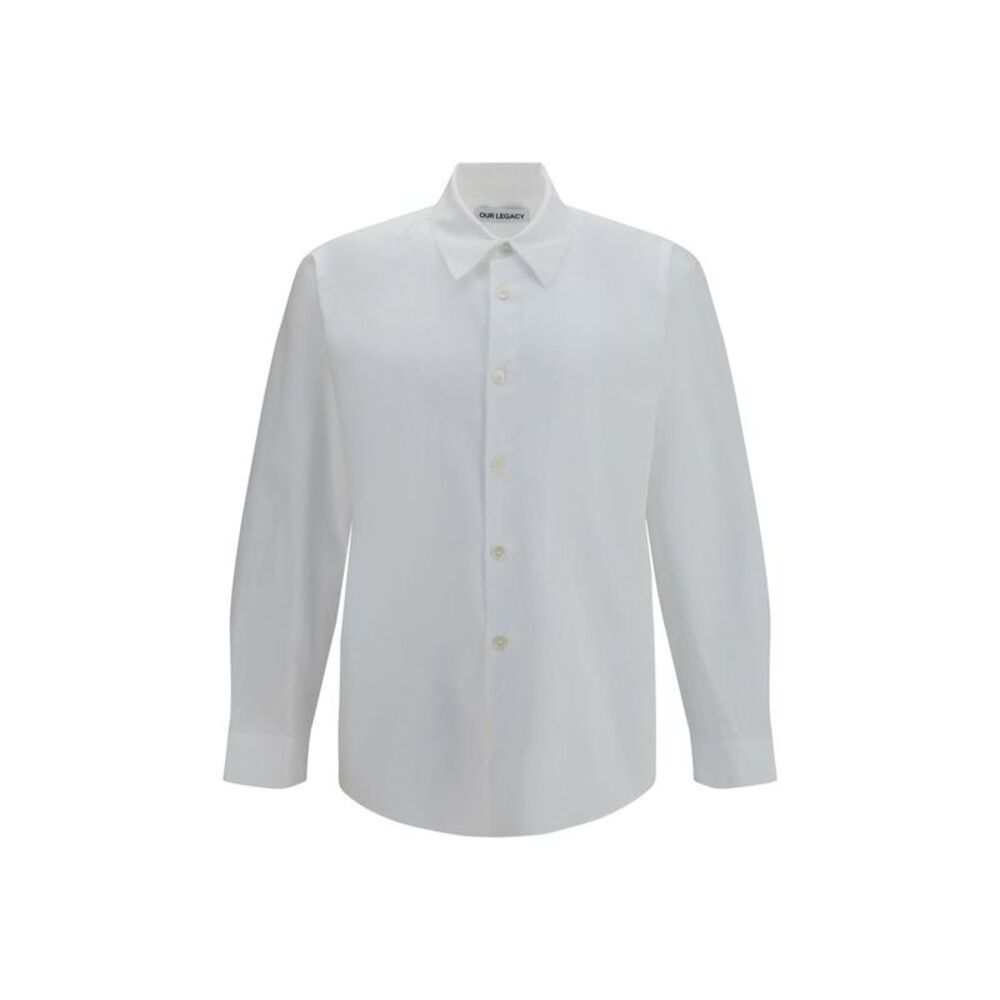 Our Legacy White Tencel Dress Men's Shirt